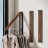 Multi-Functional Wall Mounted Rack Aluminum Material Invisible Laundry Hanger  Balcony Use