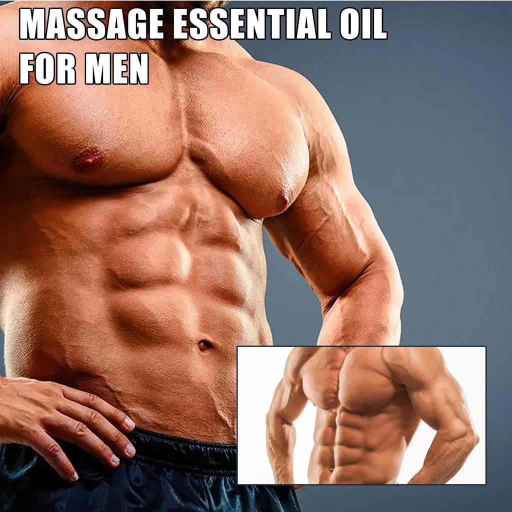 10 мл Мужское массажное очищенное масло Мужское массажное очищенное масло Уход за телом Очищенное масло