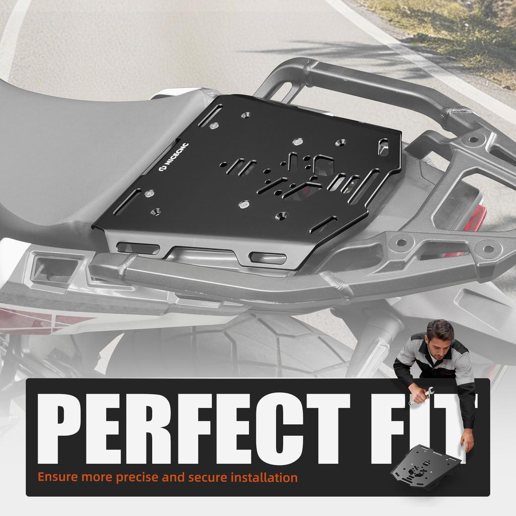 NICECNC For 2021 2022 2023 2024 2025 Honda CRF1100L Africa Twin Adventure Rear Pillion Luggage Rack Kit