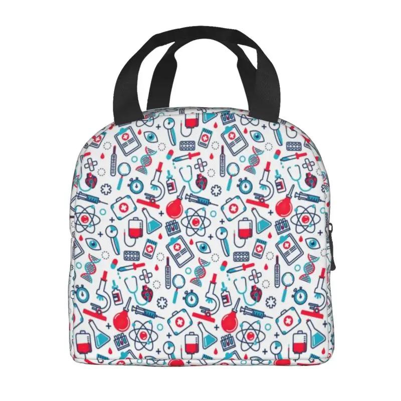 Сумка для ланча для врачей и медсестер, для мужчин и женщин, охладитель, теплая изолированная коробка для ланча для детей, школьников