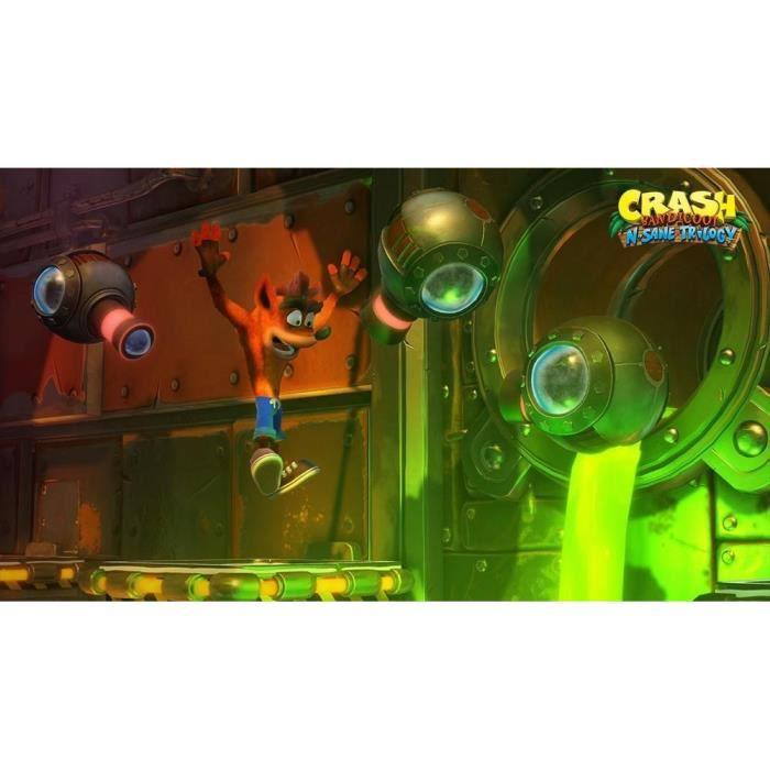 Крэш Бандикут N. Игра Sane Trilogy Switch