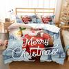 Christmas Cartoon Animation Digital Printing Bedding Four-Piece Set