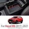 Автоаксессуары для Haval M6 2017~2021 2018 2019 Многофункциональный ящик-органайзер для хранения в подлокотнике центральной консоли Автомобильные детали интерьера