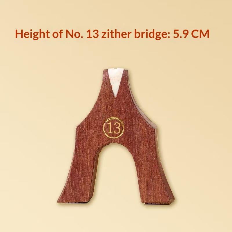 Chinese Guzheng Bridges Redwood Replacement Guzheng Bridge Anti-Slip String Code Support Professional Guzhengs Accessories