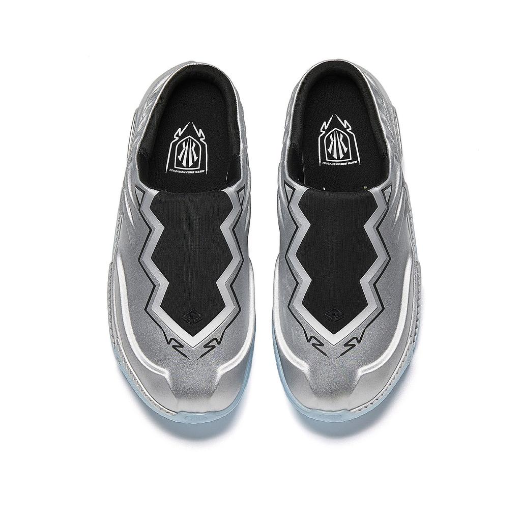 Anta KAI 2 Slide Lightweight Stylish High-Value Basketball Sports Half-Slippers Men Footwear Silver Black 112541801SR-1