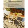 YiYaYun Outdoor Folding Camping Table and Chair Set