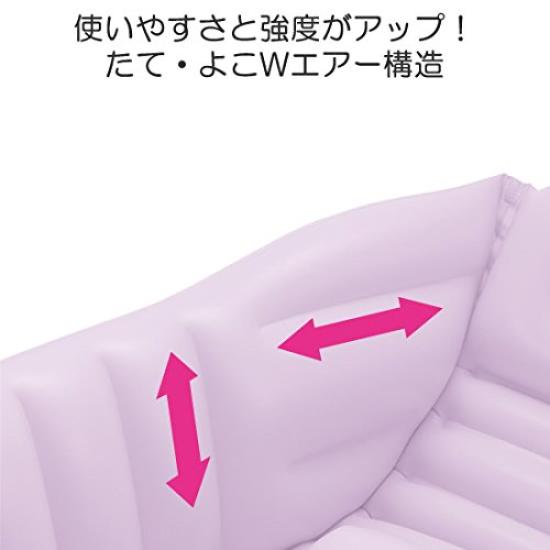 Richell Мягкая детская ванночка W Фиолетовая до 6 (Месяцы новорожденности)