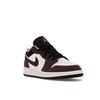 Детские кроссовки Air Jordan 1 Low SE GS Light Chocolate Brown Black Sail DM0589-200