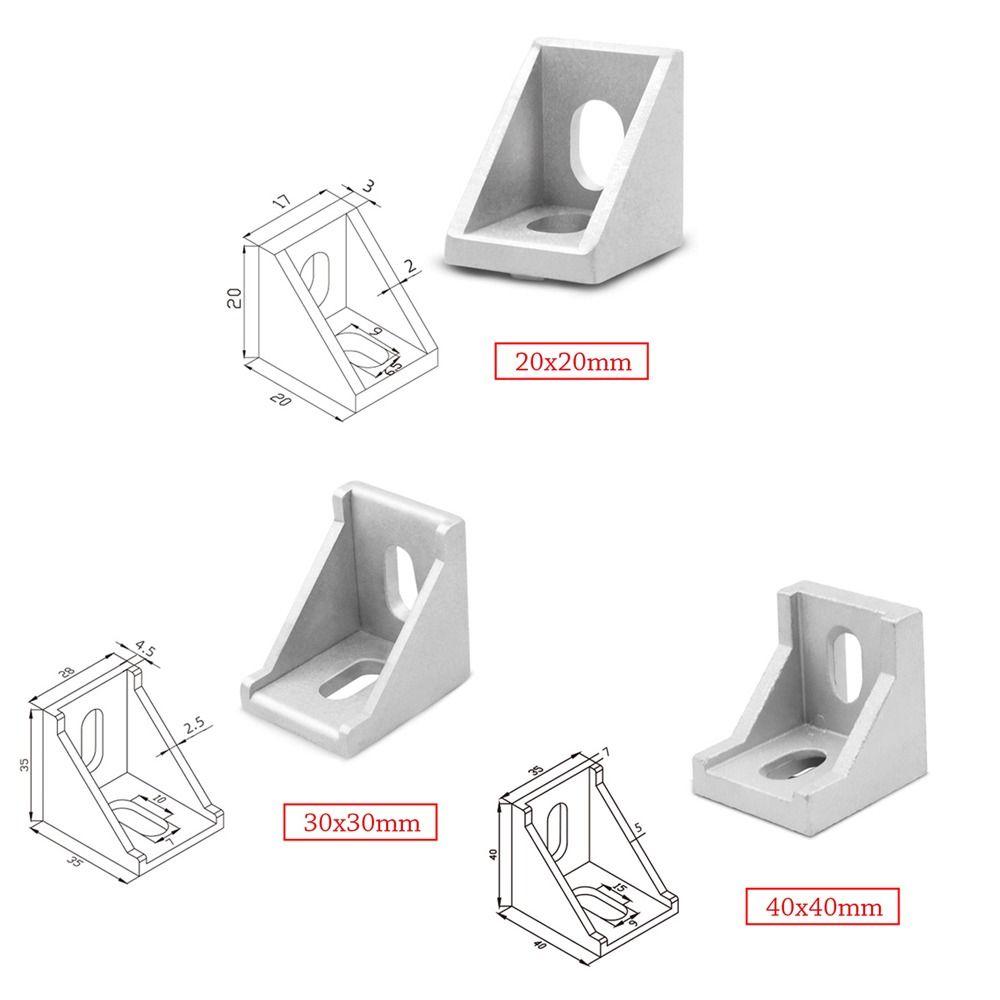 5 шт./набор крепежных элементов угловой кронштейн 90 градусов угловой опорный кронштейн прочный L-образный соединитель