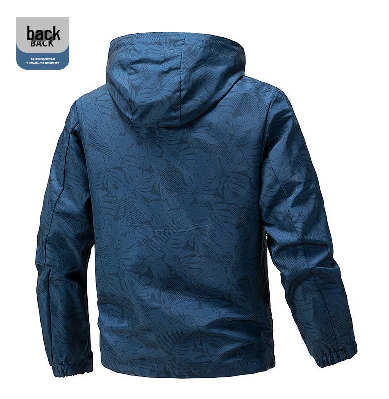 Men's Camouflage Windproof Waterproof Spring/Autumn Hiking Jacket - Outdoor Workwear for Couples