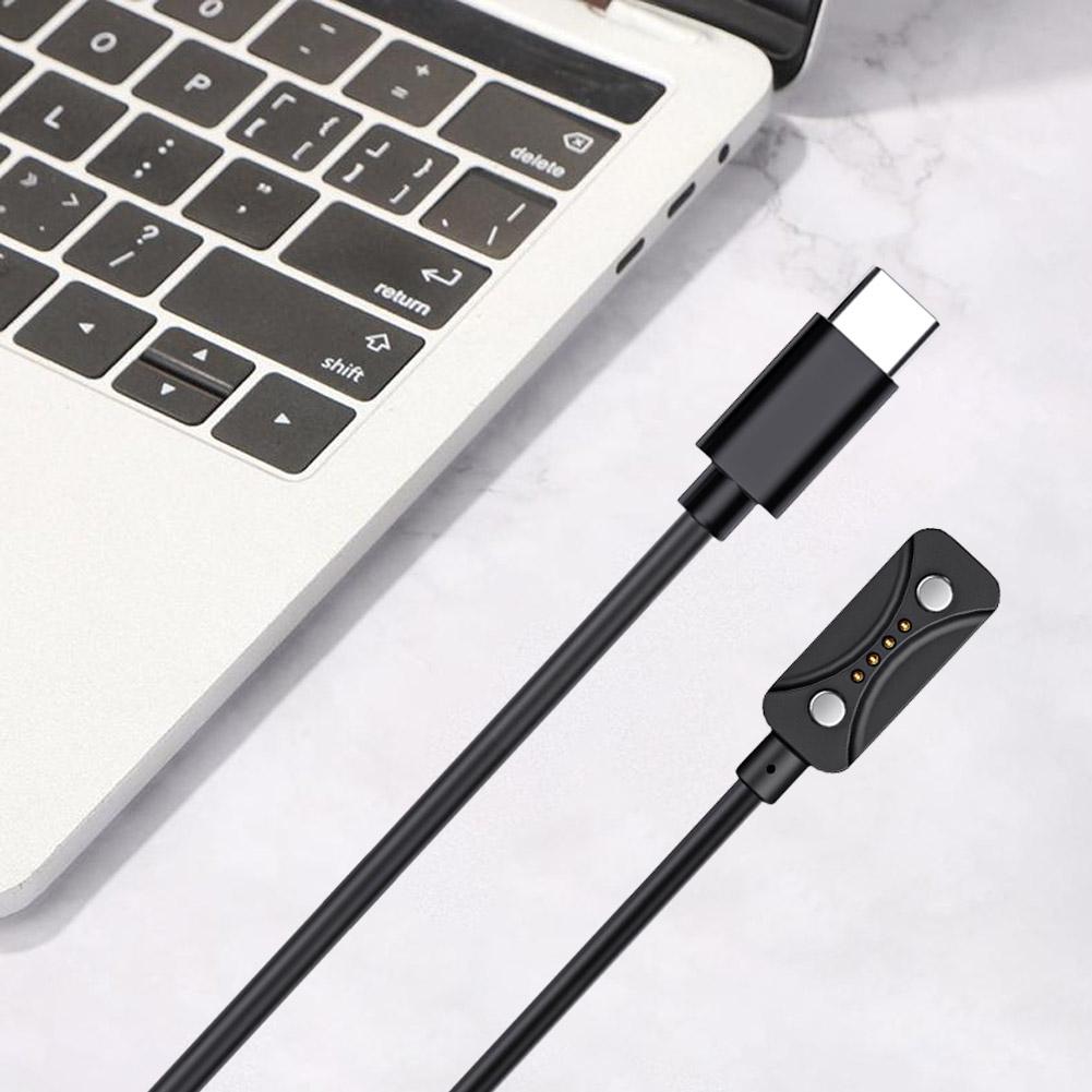 USB C Кабель для зарядки 1 м Зарядный кабель Запасной кабель зарядного устройства 5 В 1 А Портативный адаптер питания для Polar Ignite 3/ Grit X2 Pro