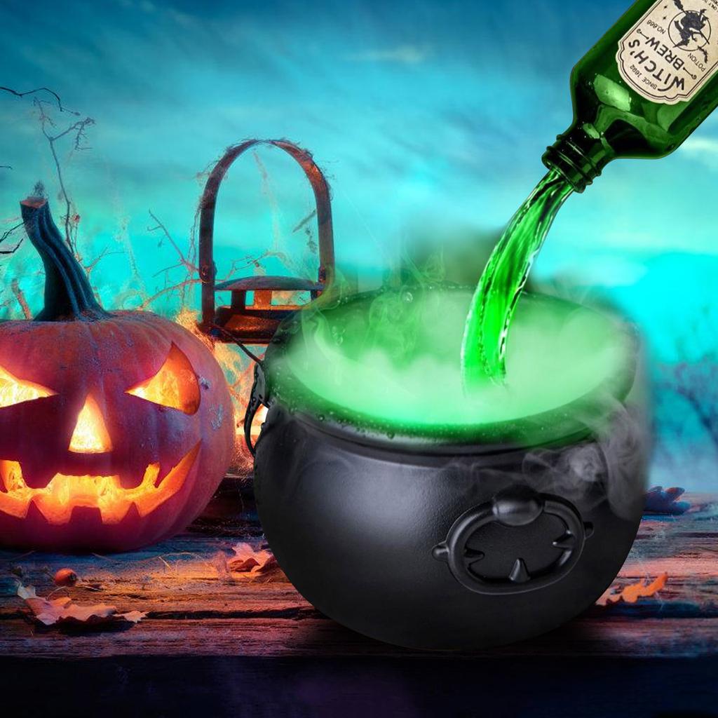 Halloween Decorations Indoor Magic Floating Potion Bottles and Diffuser Plastic Witches Bowl Hocus Pocus Party Decors