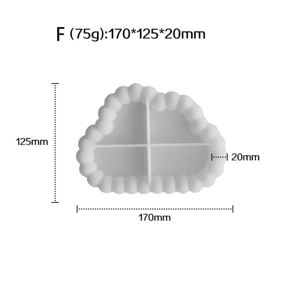 Круглый Цветок Облако Форма Сердца Поднос для Хранения Силиконовая Форма Подарок Литьевая Форма Тарелка для Хранения Ювелирных Изделий