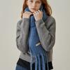ADAUL Soft Basic Mini Long Muffler - Blue