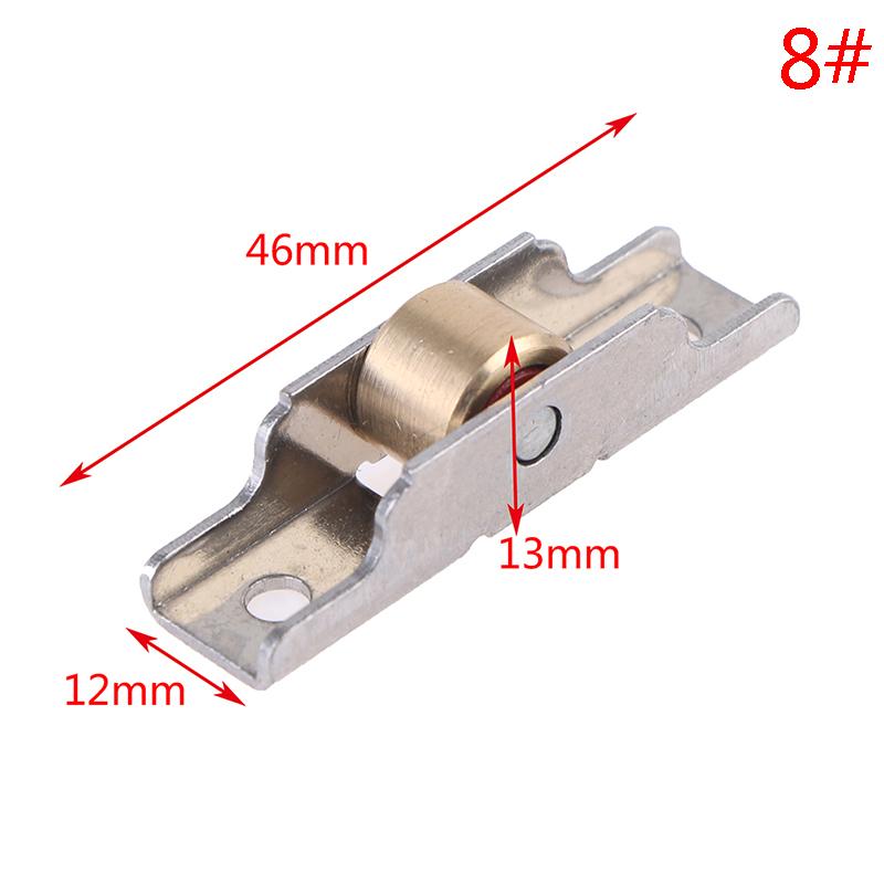 1 Pcs Stainless Steel Window Pulley Sliding Door Roller Runner Wheel Track Pulley