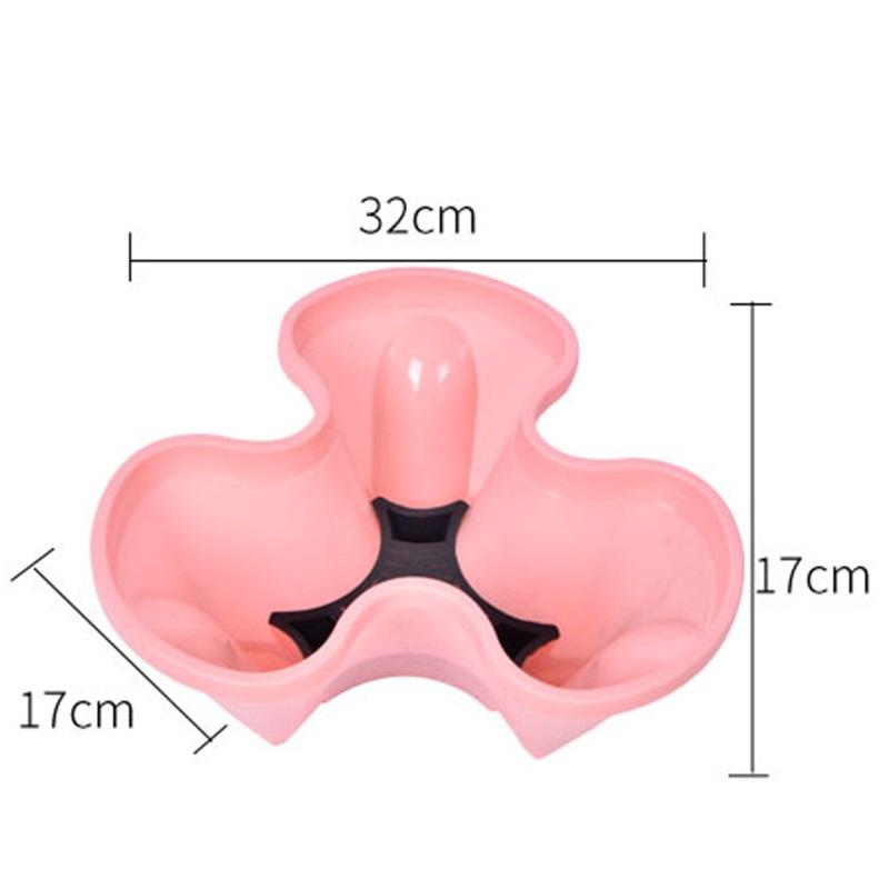 Пластиковый цветочный горшок, вертикальный многослойный ящик для рассады, огородный горшок для клубники, креативный контейнер для посадки на балконе