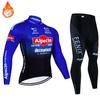 2026 Pro Team Winter Thermal Fleece Cycling Jersey Set Long Sleeve Bicycle Clothing MTB Bike Wear Maillot Ropa Ciclismo Cycling
