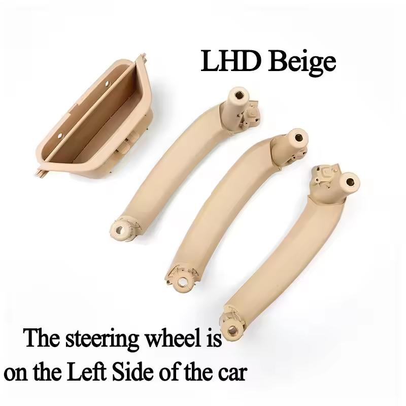 LHD RHD Car Door Inner Handle Pull Trim Door Interior Panel Handle 4PCS Set 51417250307 for BMW X3 X4 F25 F26 2010-2016