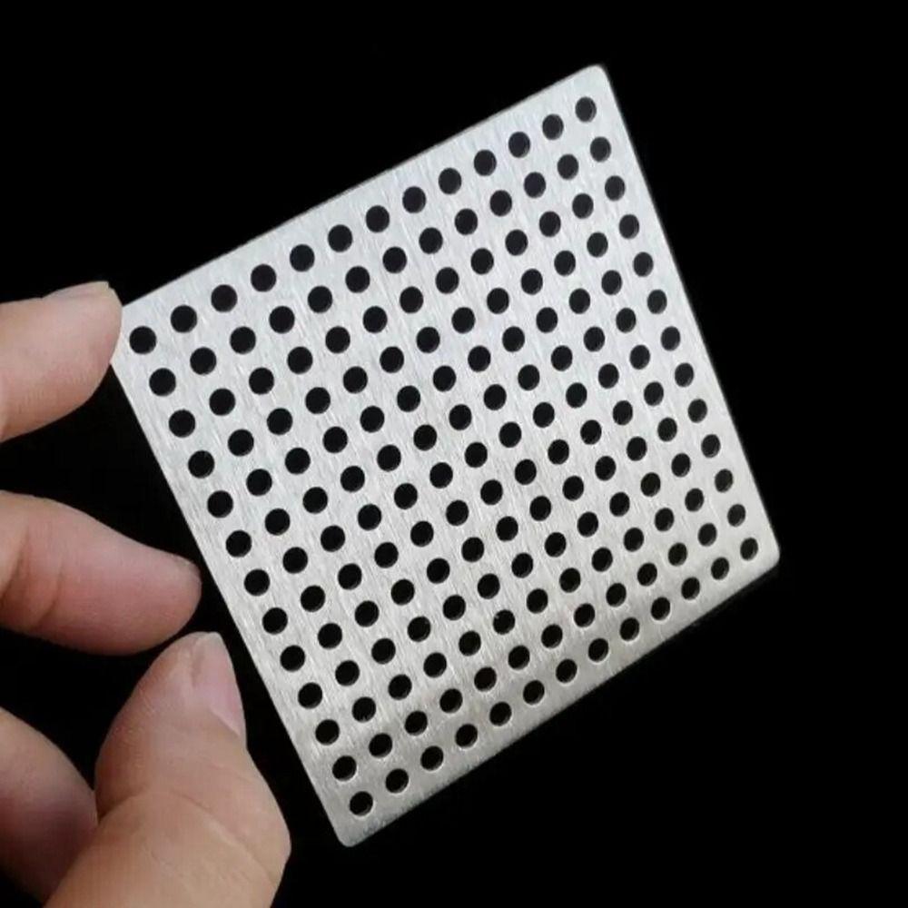 Stainless Steel Drainage Net Cover Square Sink Strainer Drain Filter Toilet