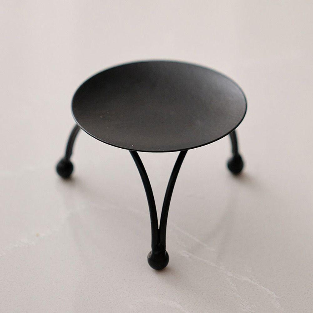 Золотой/Серебряный Круглый Подсвечник Железо Железный Подсвечник Украшение Украшение для дома Подсвечник Дом