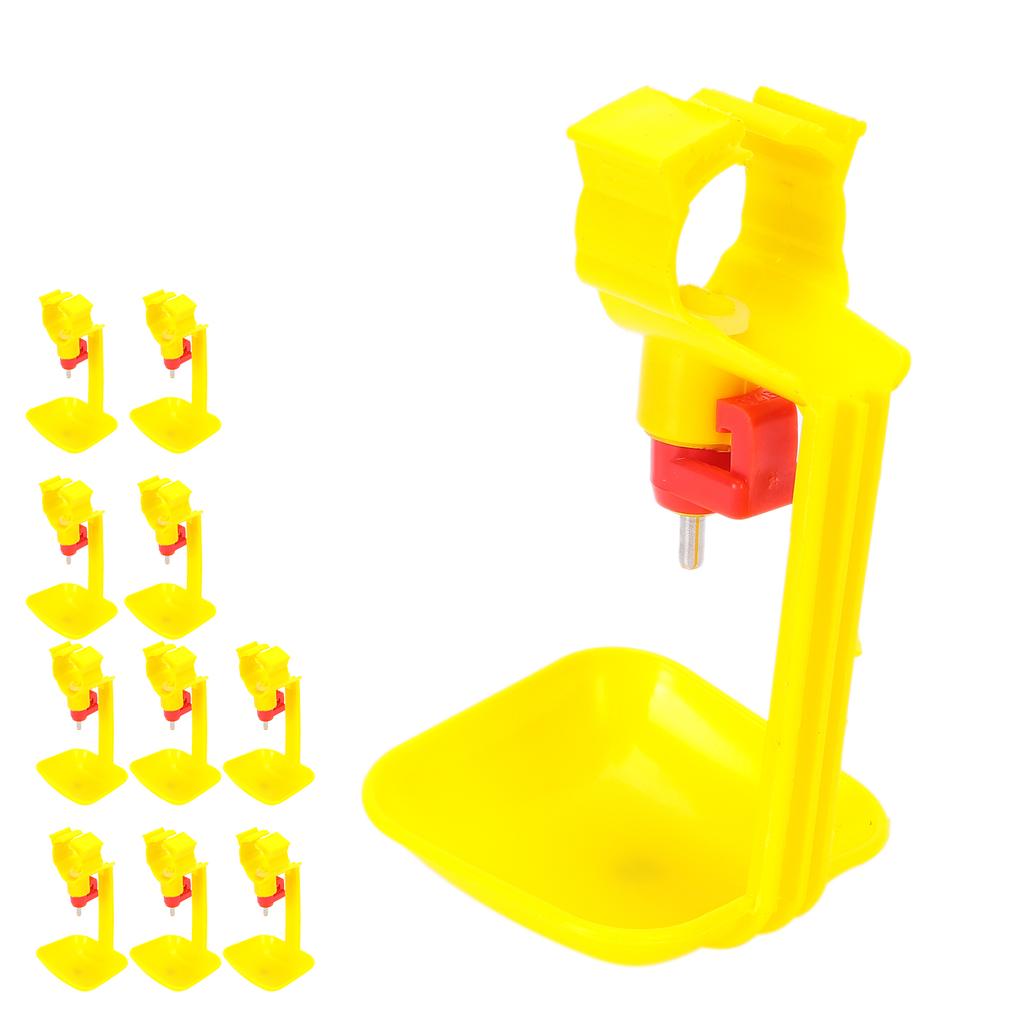 10 шт. Машина для поения домашней птицы, автоматическая цельная подвесная ниппельная чашка для поения кур и уток