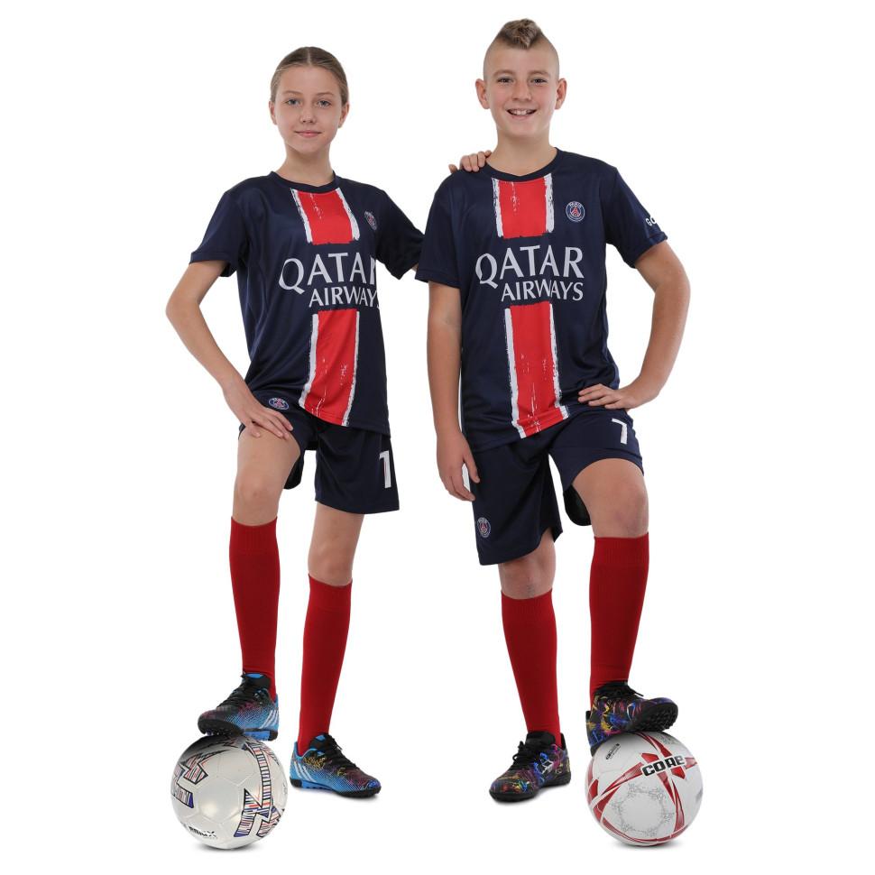 Kid's soccer football uniform jersey and shorts  PSG MBAPPE 10 CO-3676