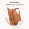 NILLKIN For Samsung Galaxy S23 Ultra with Slide Cover Camera Protection Flip Leather Cover For Samsung Galaxy S23 5G (2026) Case