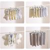 Folding Socks Drying Rack with 32 Clips Underwear Hanging Clip Durable Clothes Hanger