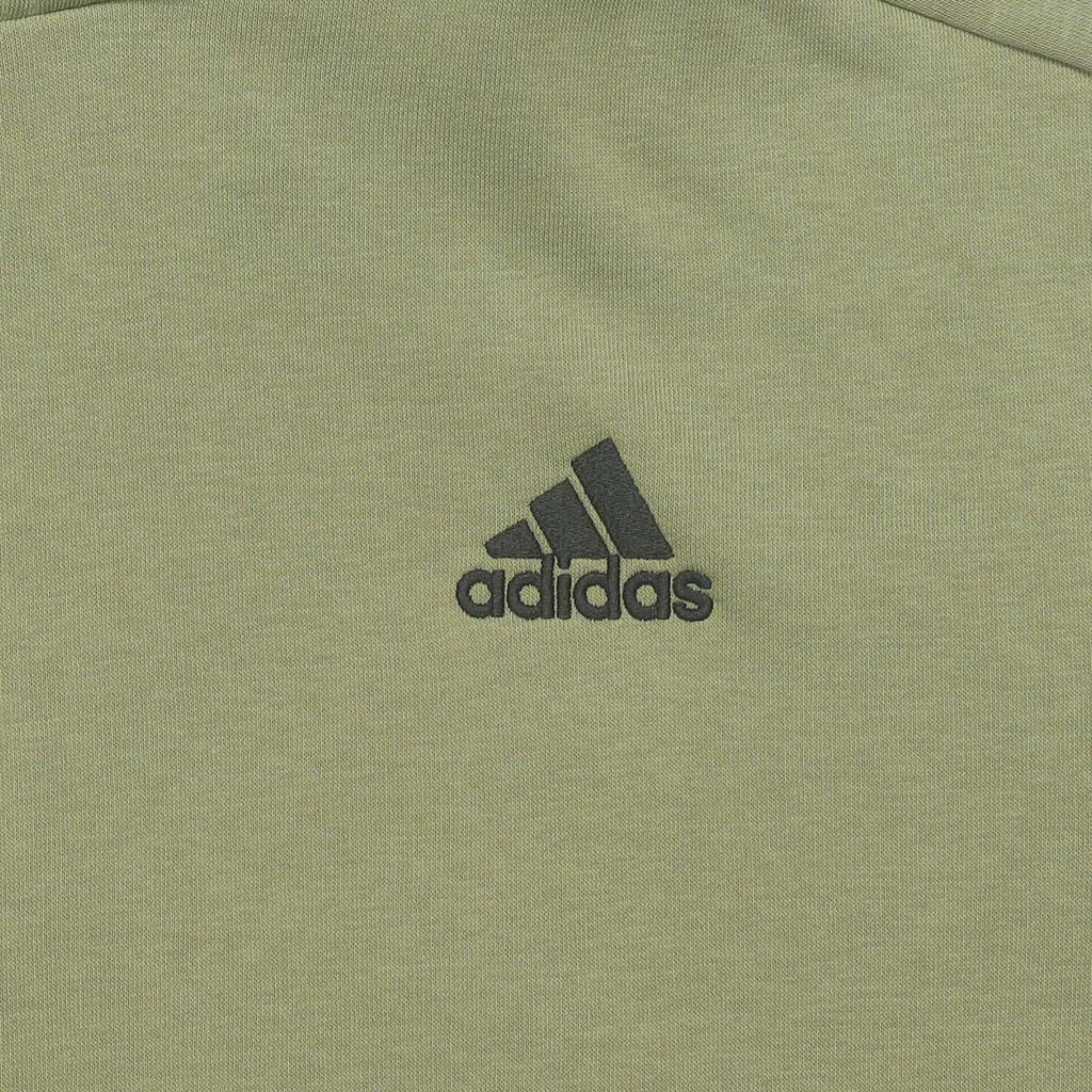 Adidas Мужская толстовка с капюшоном Essentials Fleece 3-Stripes Tent-Green JI6425