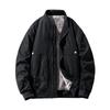 Casual Men's Jacket Spring and Autumn Casual Flight Men's Jacket Loose Versatile Jacket Fleece Baseball Jacket
