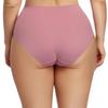 Solid Color Women Panties Plus Size Female Underwear Breath Lingeries Middle Waist Panty L XL 1XL 2Xl 3Xl 4Xl 5Xl 6Xl 7XL