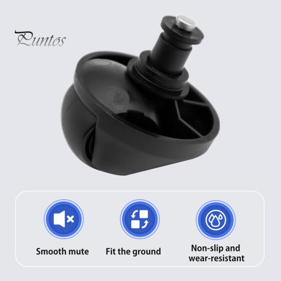 Запасные части для переднего колеса пылесоса, установка Snap-On, тихая работа, вращающееся на 360 градусов колесо для Dreame L10Pro/L10plus 1T X10 X20 X30