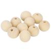 100Pcs Diameter 20mm Unfinished Loose Wood Spheres  Kids DIY Handmade Toy Accessories