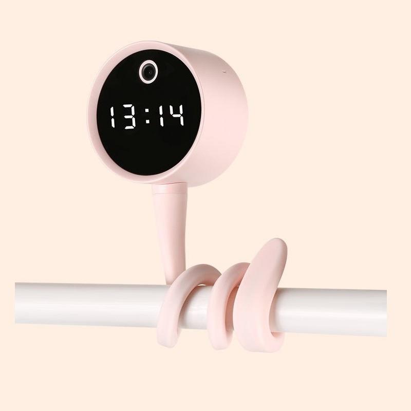 1080P HD Wi-Fi IP-часы с камерой, ветровыми радионянями для дома, умный дом, перезаряжаемые беспроводные камеры ночного видения