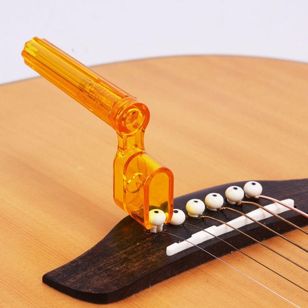 Plastic Guitar String Peg Replacement Bridge Pin Puller String Winder Music Instrument