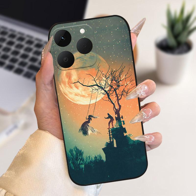 Case For Realme 15T Shockproof Silicone Soft TPU Back Cover For Realme 15 T Realme15T 5G Phone Cases 6.57" RMX5111 RMX5112 Funda