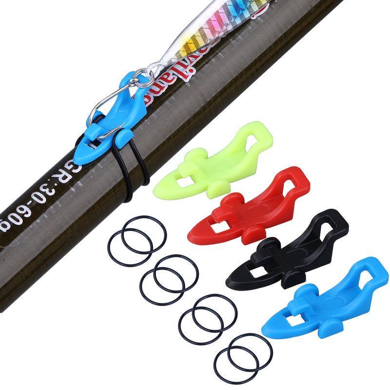 1Pcs of Plastic Fishing Hook Keeper for Fishing Rod Pole Fishing Lures Bait Safety Holder Fishing Tackle