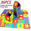 Умные предметы для мамы и ребенка, игровые коврики-пазлы, 36 штук, детские головоломки с цифровыми буквами, пенопластовый коврик-пазл из ЭВА, устойчивый к разрушению