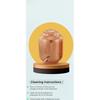 8 Litre Hammered Copper Water Dispenser (Matka) Container Pot with 4 Pure Copper Glasses with Pure Copper