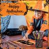 48 Pieces Halloween Pencils with Eraser Assortment Halloween Themed Pencil Ghost Pumpkin Skeleton Bat Spider Wooden Pencils for Halloween Party Favor