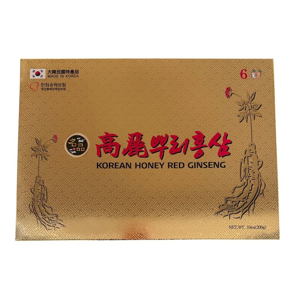 Goryeo Red Ginseng Root 200g 1 pcs 1 Box