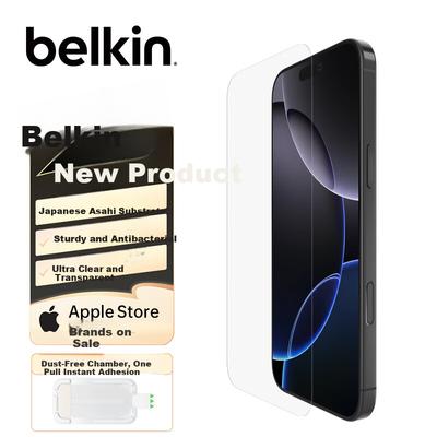 BELKIN Tempered Glass Screen Protector for Apple IPhone 16 Pro Max, IPhone 16 Pro Max, Anti-Drop Phone Film with Asahi Material