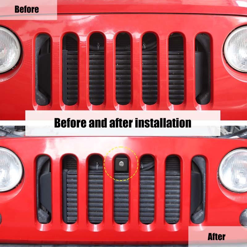 Замок капота JK для Jeep Wrangler, запирающиеся защелки капота для Jeep Wrangler JK JKU 2007-2018, защита от кражи, устранение дрожания капота, металл