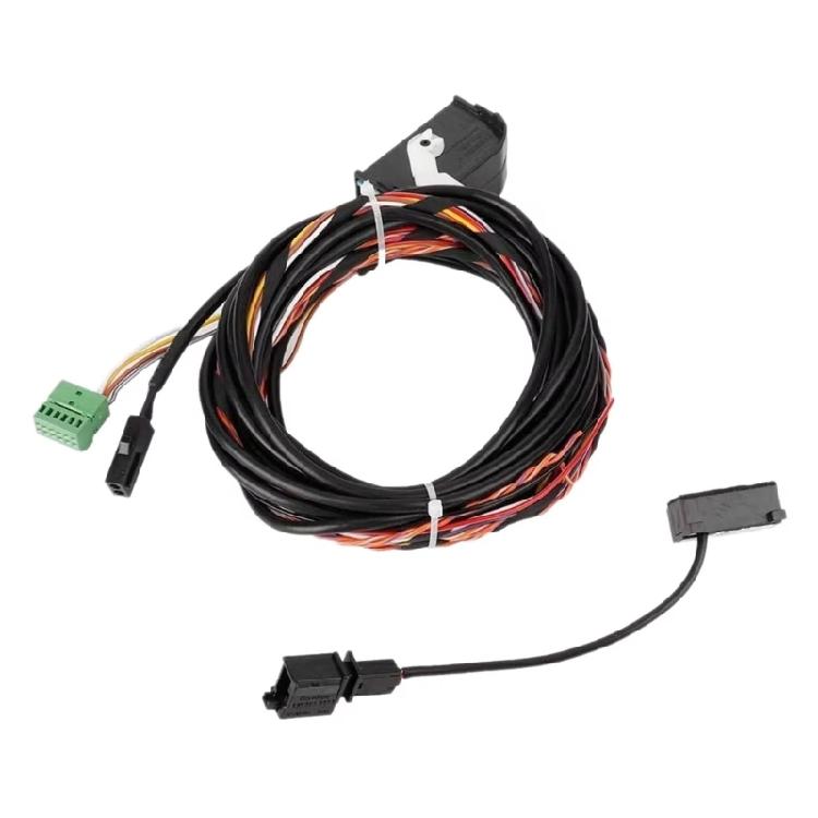 Direct Fit Microphone Wire Kit 8X0035447A for Automobile Head Unit Service, Insulated Harness Leads with Plugs Ends for RCD510 RNS510 Systems