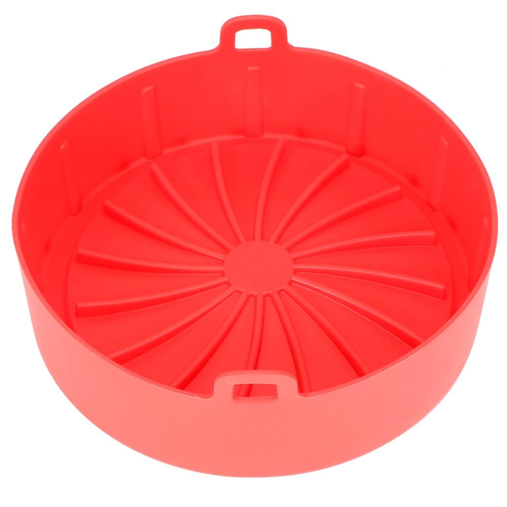 Nonstick Air Fryer Silicone Pot Food Grade Silicone Baking Pot Air Fryer Basket Liner Air Fryer