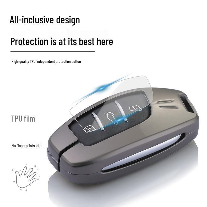 Roewe Car Key Case for RX5 Max, Ei5, I6, RX3, RX8, Clever, and eMAX