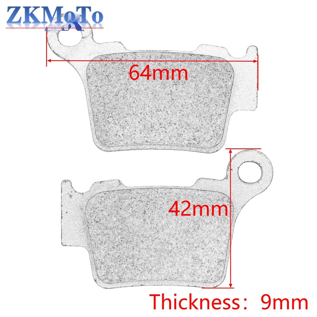 Motorcycle Rear Brake Pad For KTM EXC EXC-F SX SX-F XCW 125 150 200 300 350 450 HUSQVARNA FC FE TC TE GASGAS EC MC 2003-2022
