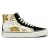 Vans Sk8 Canvas Повседневные высокие кеды для скейтбординга Унисекс Кроссовки Черно-белые VN0A4UWN4V4