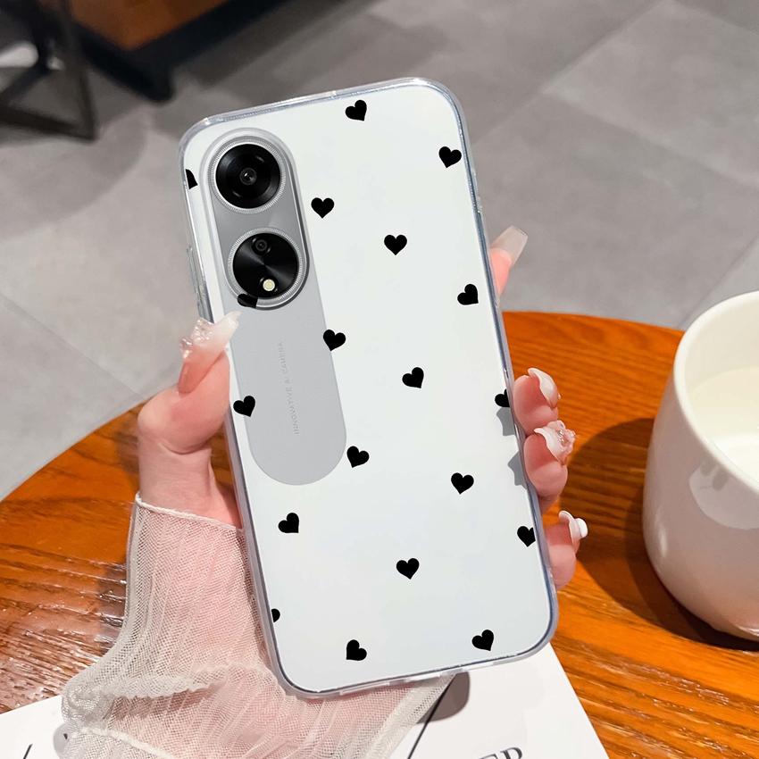 Для Oppo A1 A11 A12 A15 A17K Роскошные прозрачные чехлы с защитой объектива Загадочный узор кита Ударопрочная защитная задняя крышка-накладка для корпуса Oppo
