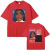 Rapper Steve Lacy Gemini Rights Album Cover Double Sided Print Tshirt Unisex Hip Hop Oversized Tshirt Unisexs Fashion Vintage Tees
